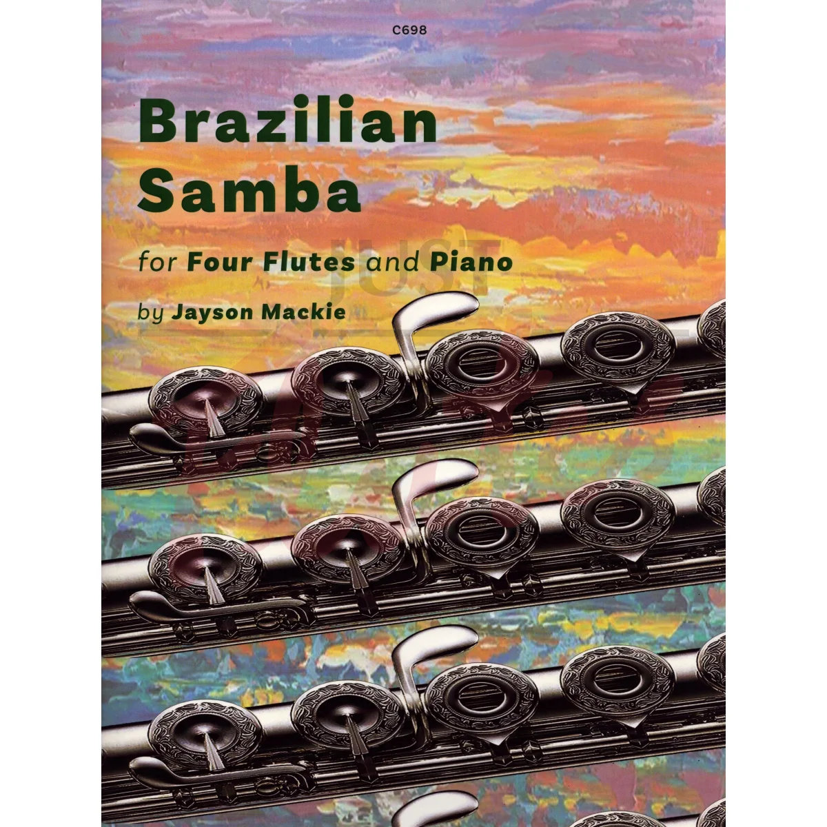 Brazilian Samba for Four Flutes and Piano