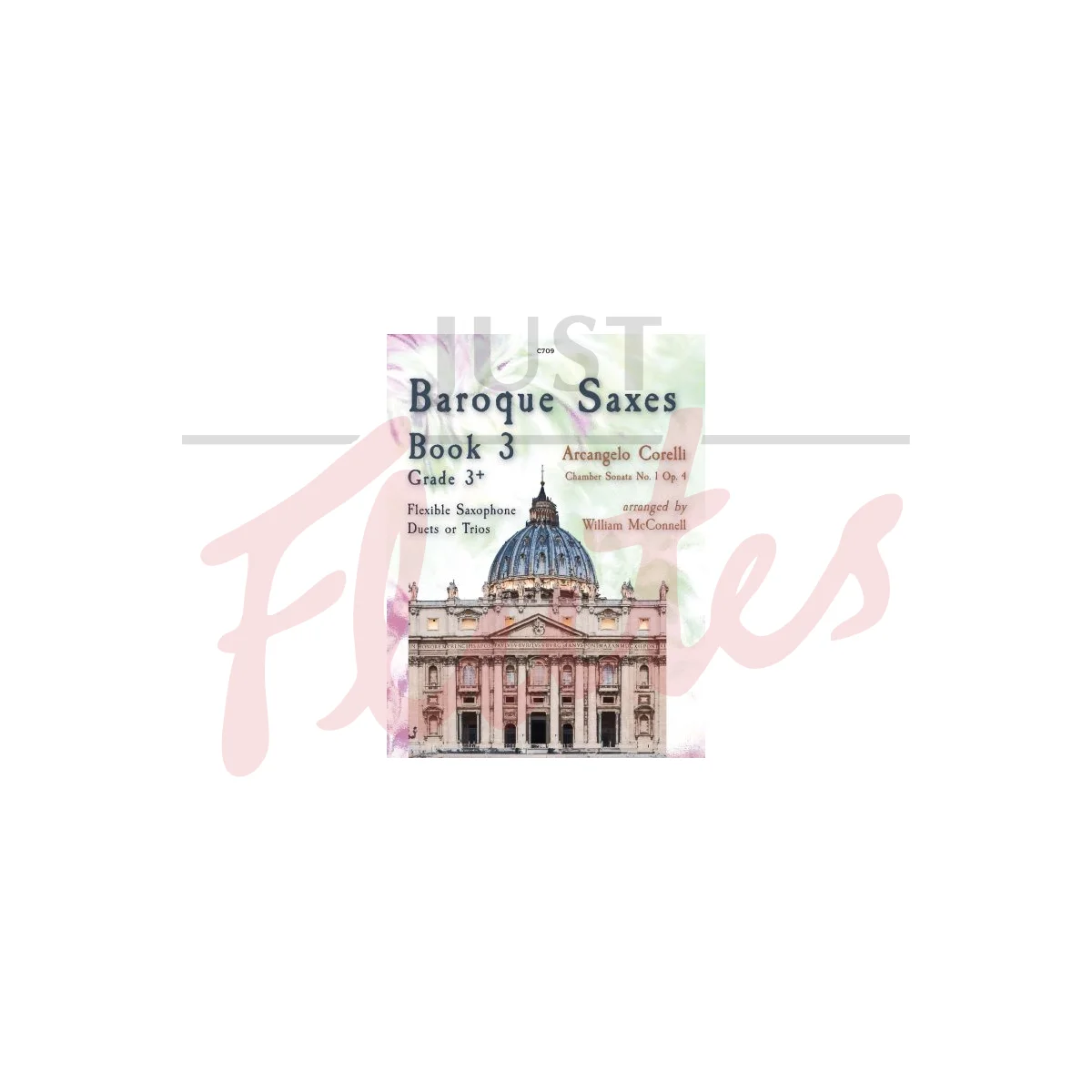 Baroque Saxes: Book 3 for Saxophone Duet or Trio