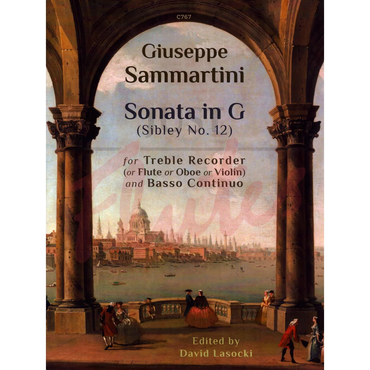 Sonata in G, Sibley No. 12 for Treble Recorder/Flute/Oboe/Violin and Basso Continuo