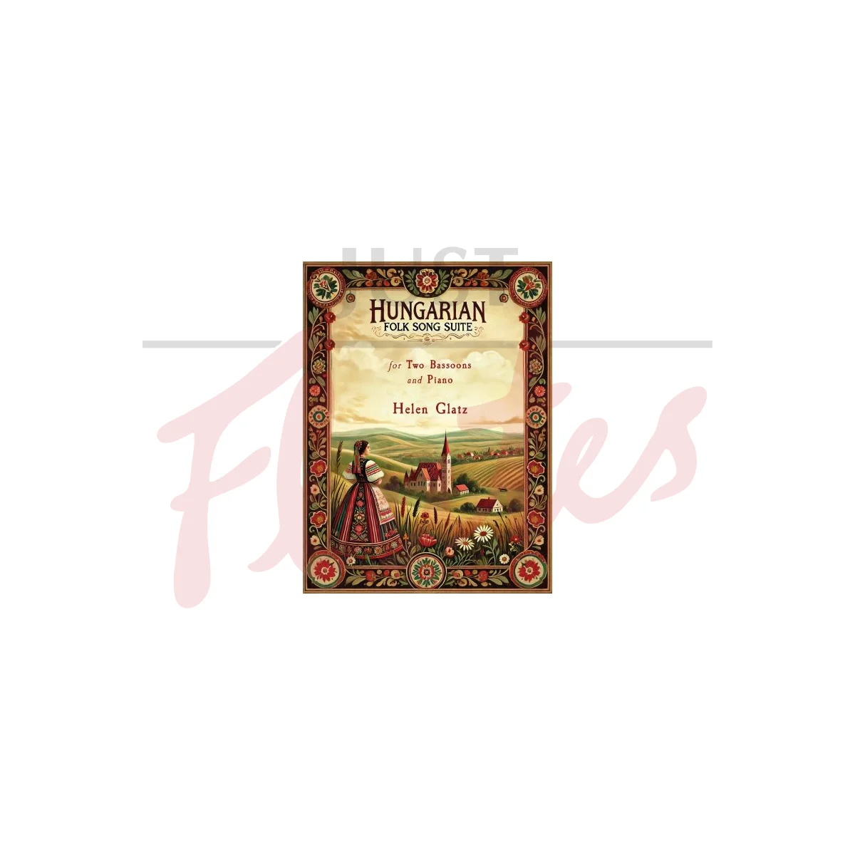 Hungarian Folk Song Suite for Two Bassoons and Piano