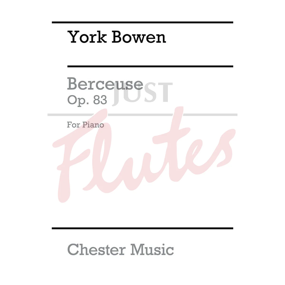 Berceuse for Piano