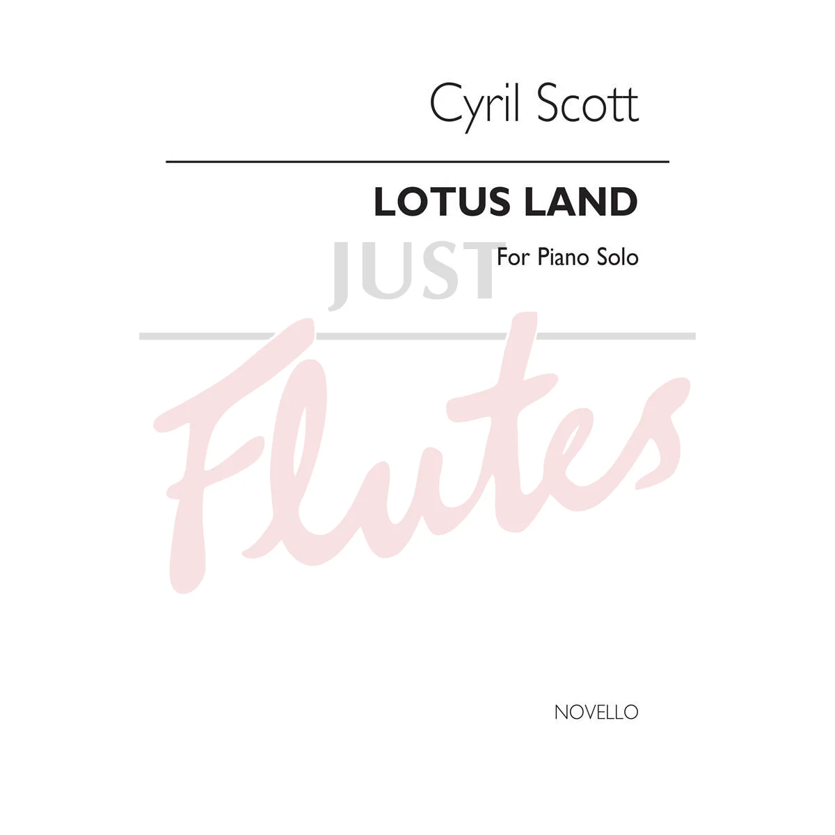 Lotus Land for Piano