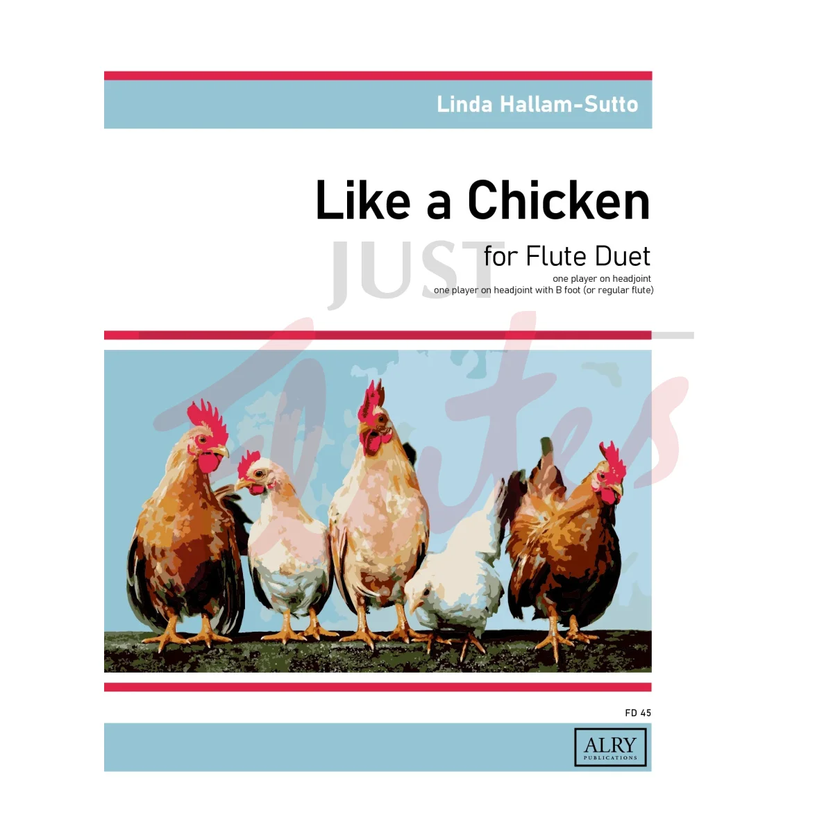 Like a Chicken for Two Flutes