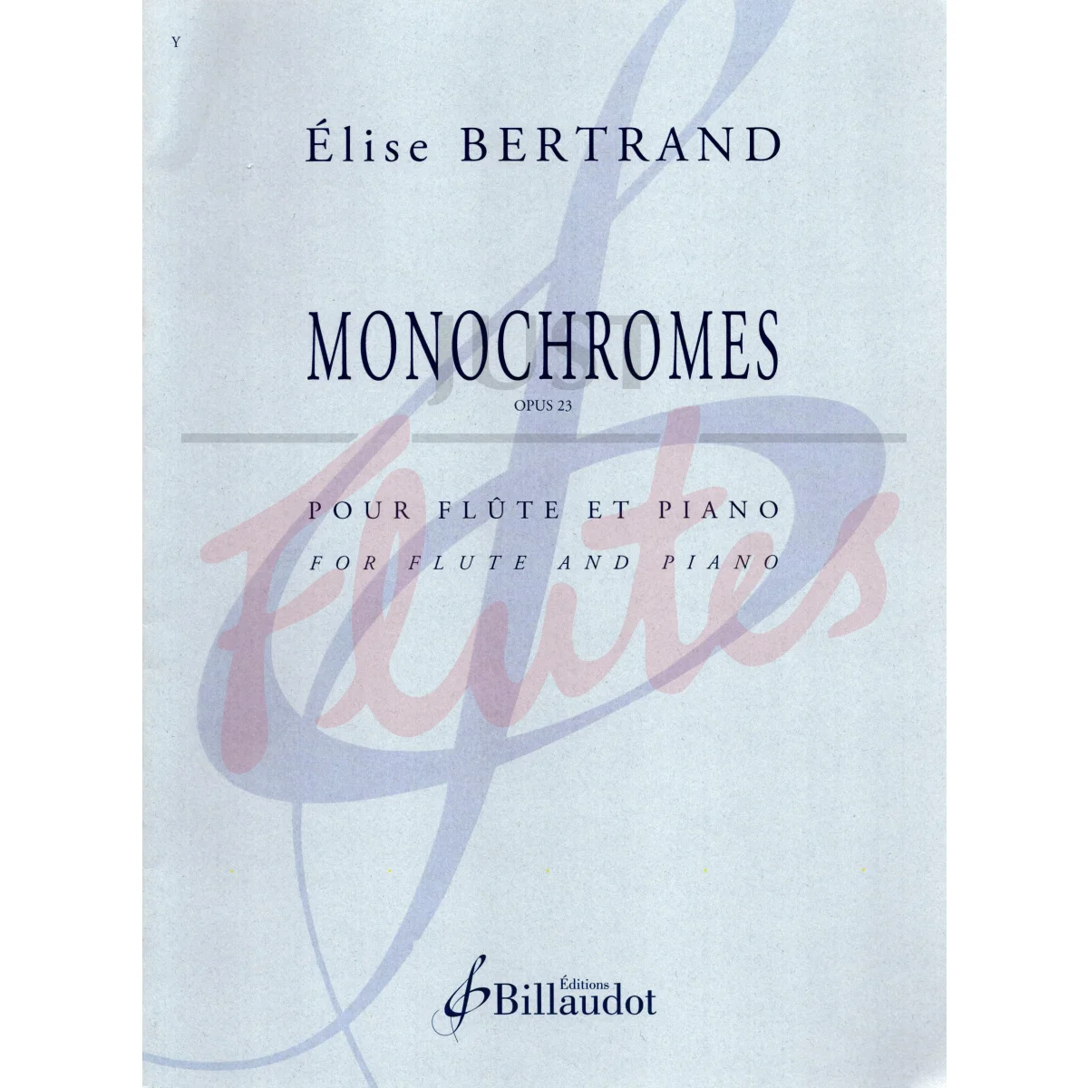 Monochromes for Flute and Piano