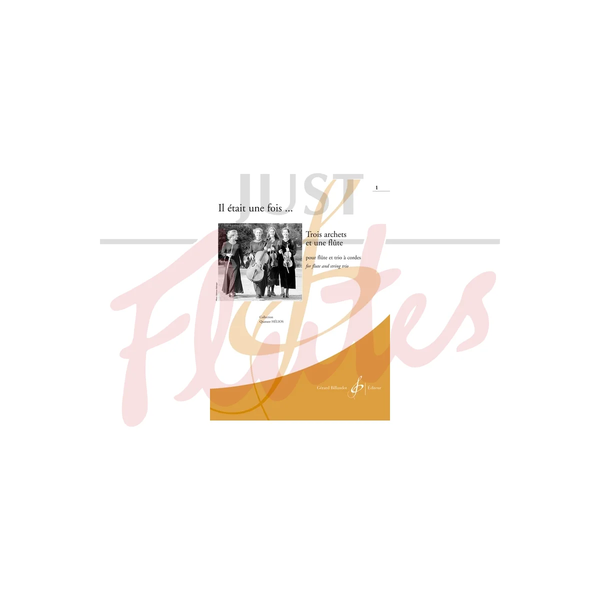 Il était une fois... for Flute and String Trio