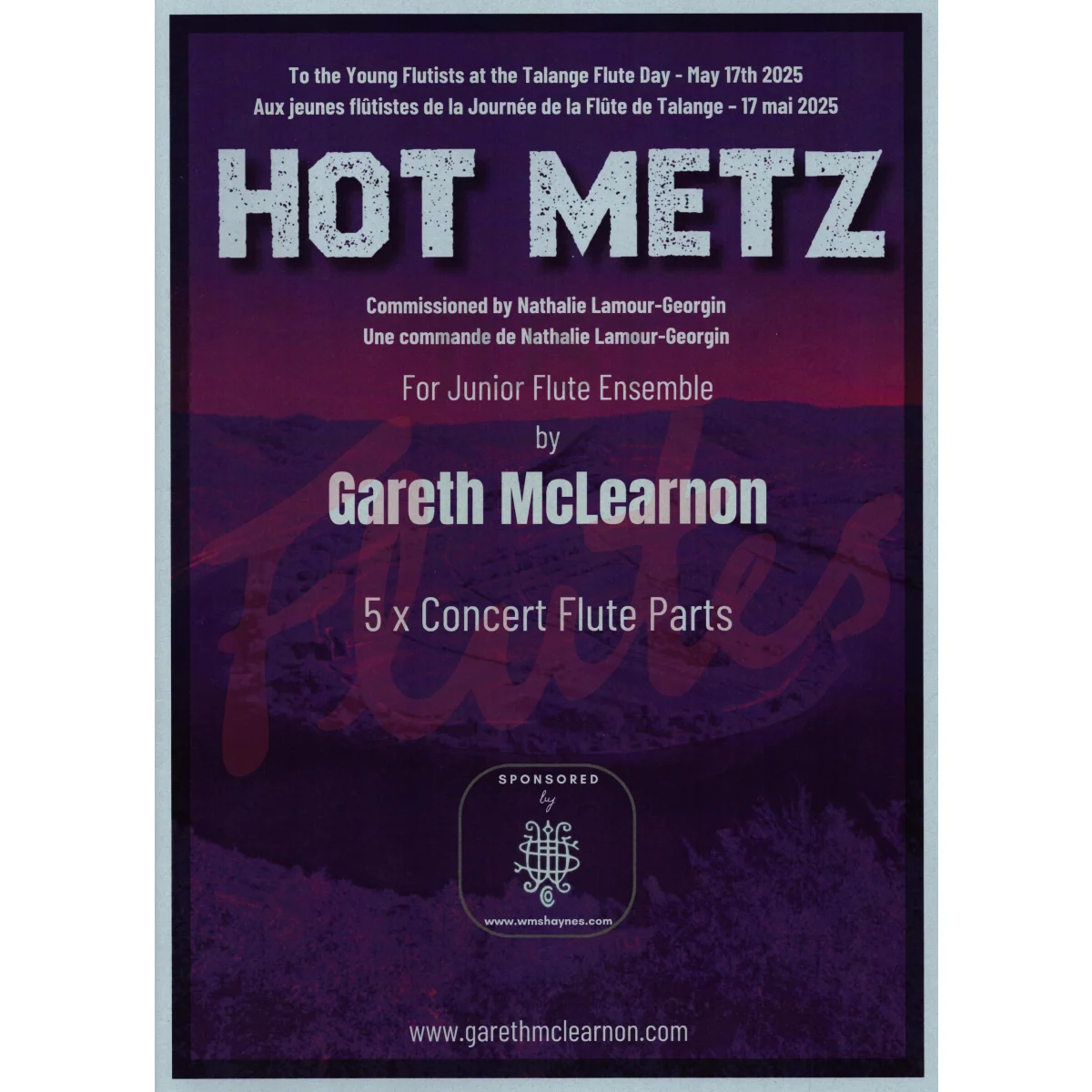 Hot Metz for Junior Flute Ensemble