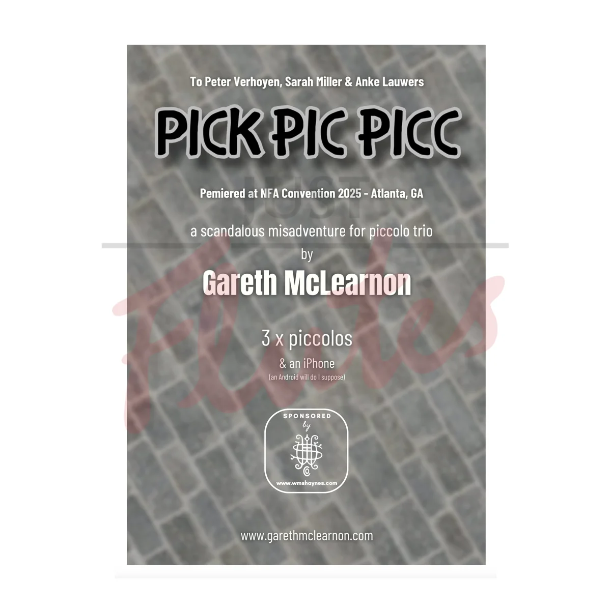 Pick Pic Picc for Piccolo Trio