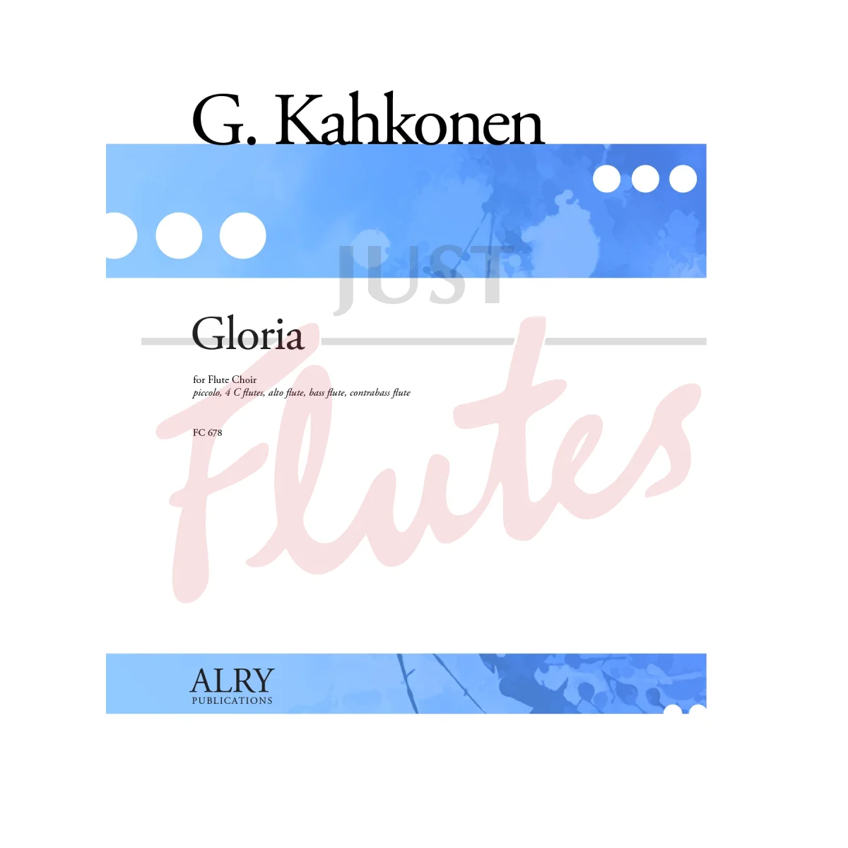 Gloria for Flute Choir
