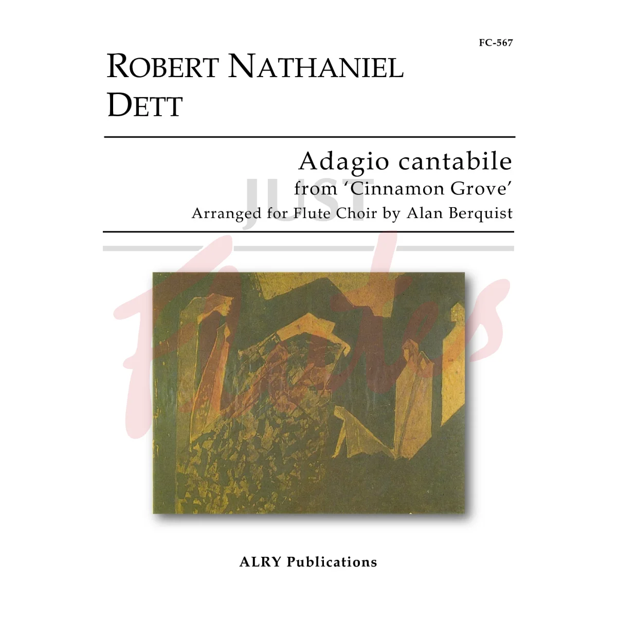 Adagio cantabile from &#039;Cinnamon Grove&#039; for Flute Choir
