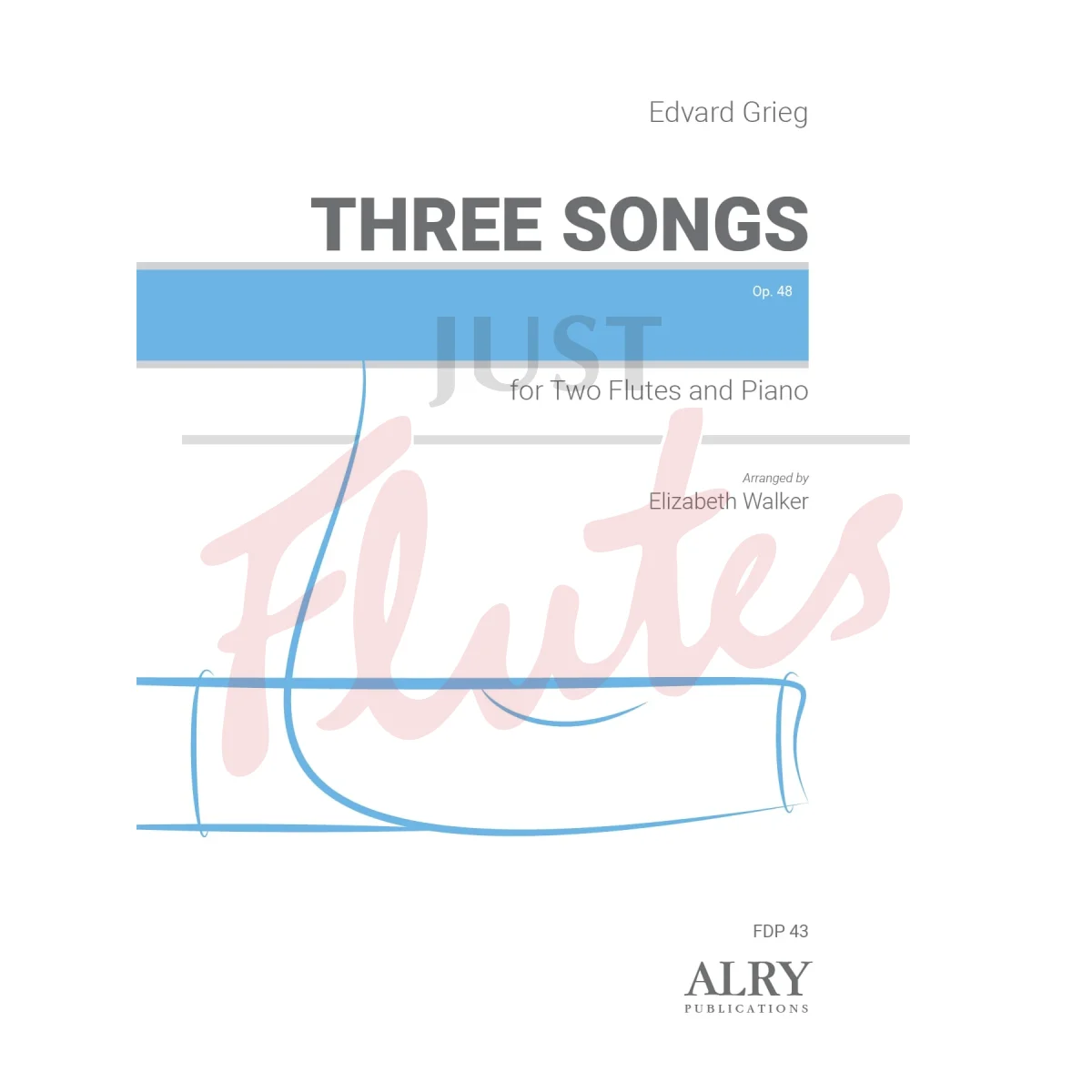 Three Songs for Two Flutes and Piano