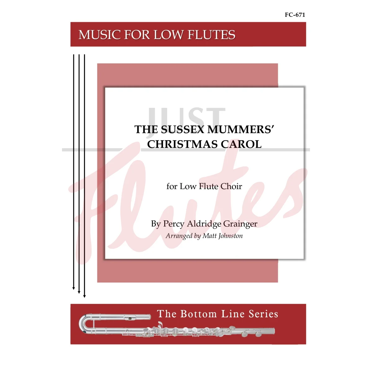 The Sussex Mummers&#039; Christmas Carol for Low Flute Choir