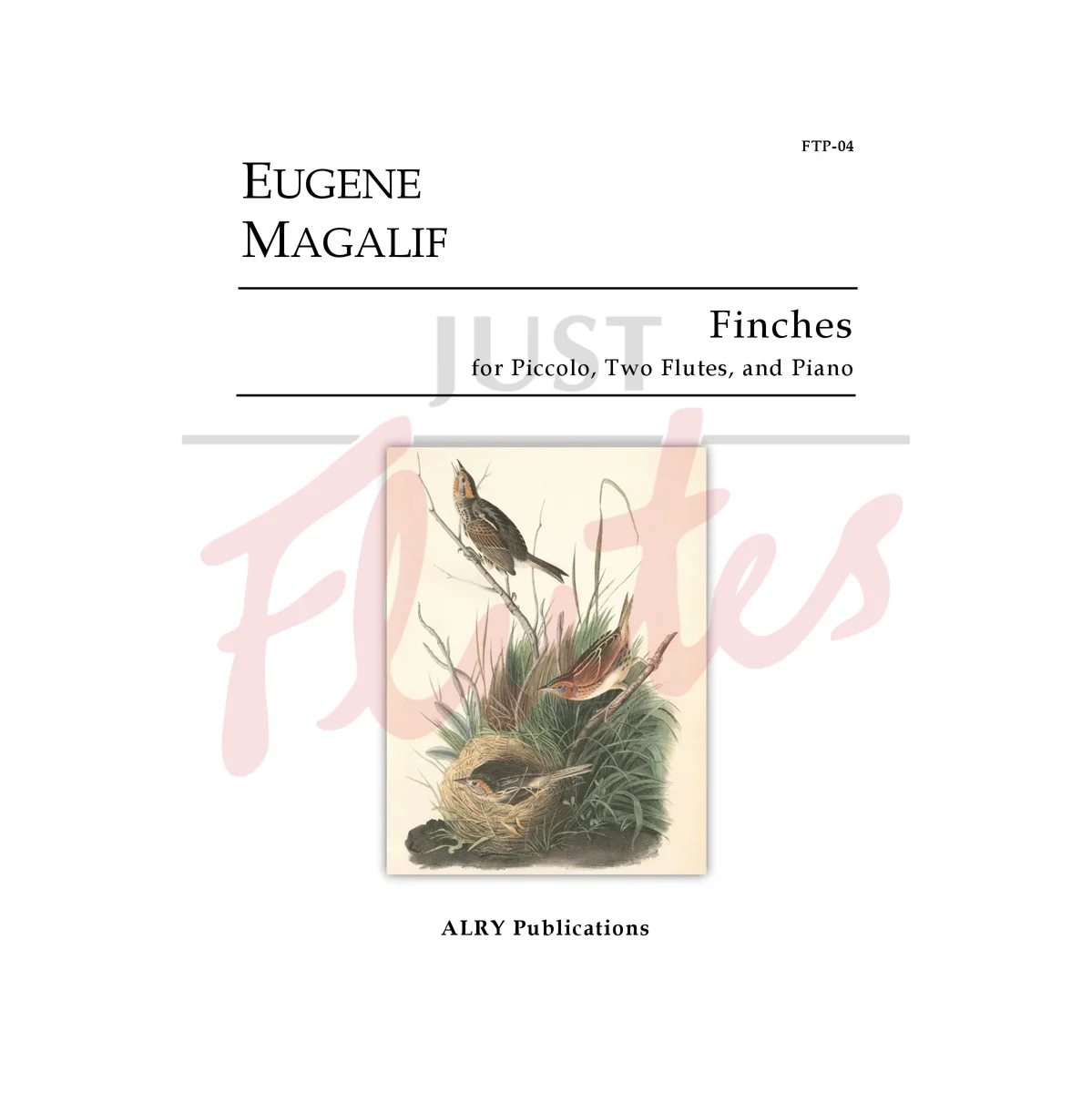 Finches for Piccolo, Two Flutes and Piano