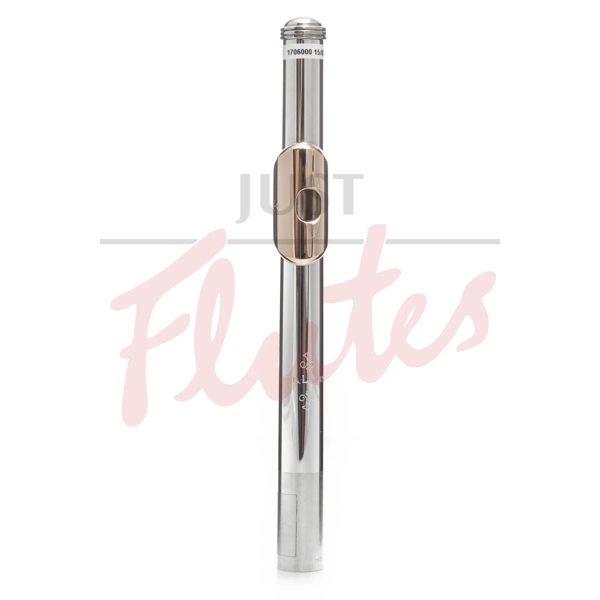 Ex-Demo JR Lafin 15/85 Flute Headjoint With 14k Rose Lip, Riser &amp; Adler Wings