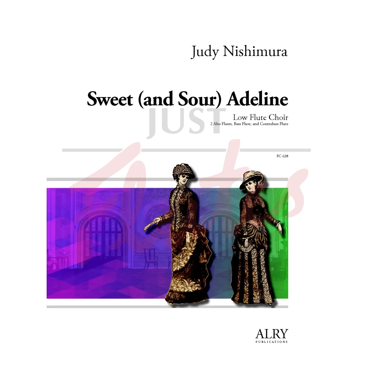 Sweet (and Sour) Adeline for Low Flute Choir