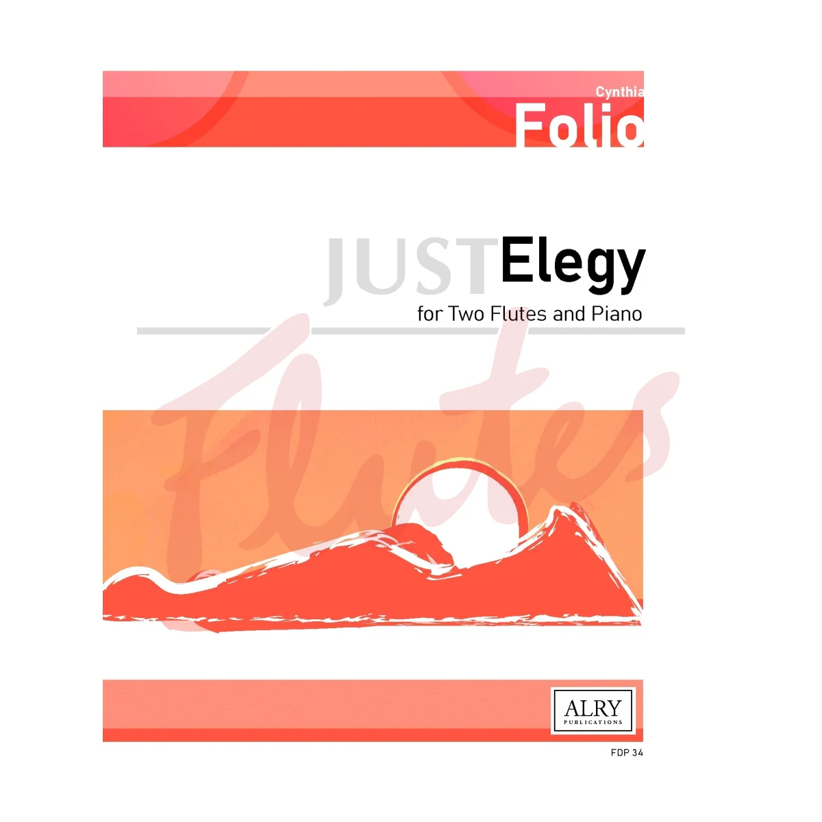 Elegy for Two Flutes and Piano