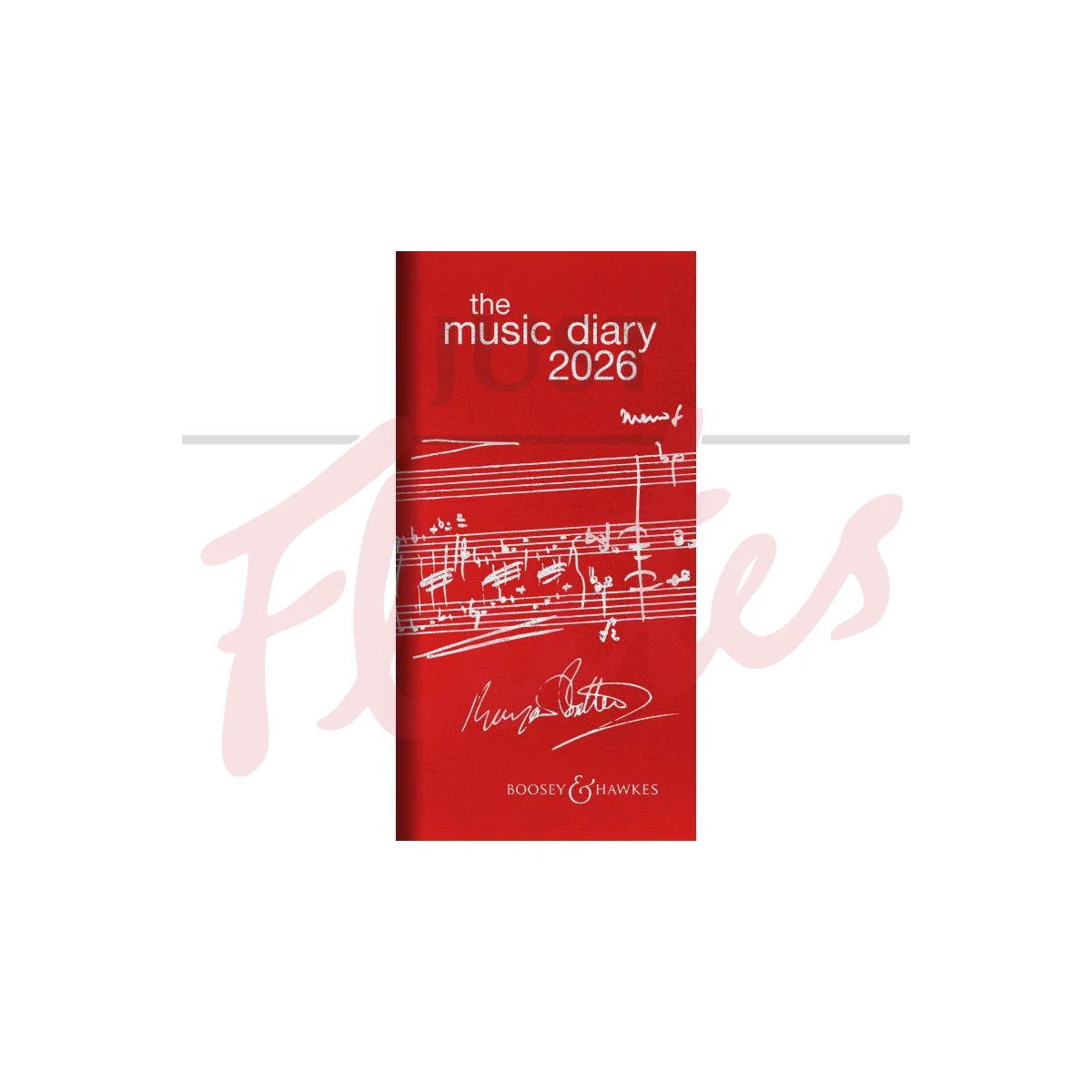 Boosey & Hawkes Music Diary 2026, Red