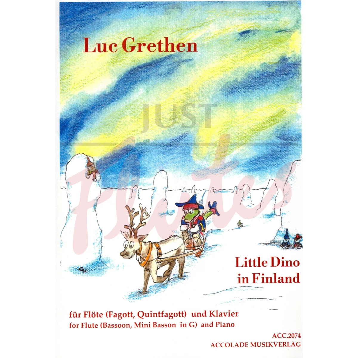 Little Dino in Finland for Flute and Piano