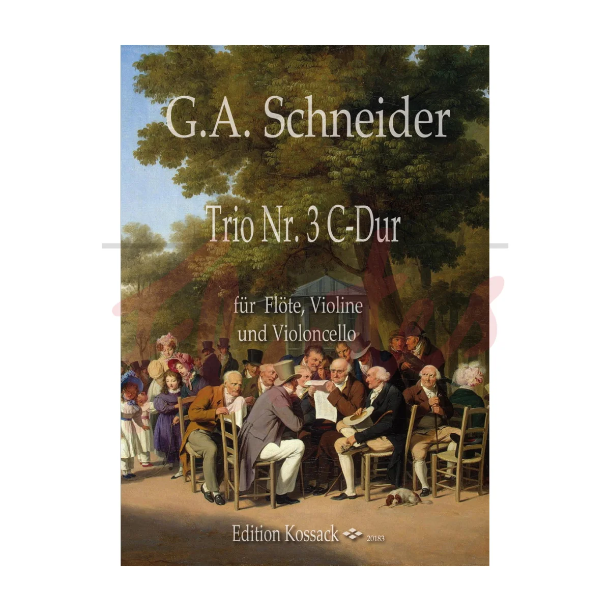 Trio No. 3 in C major for Flute, Violin and Cello