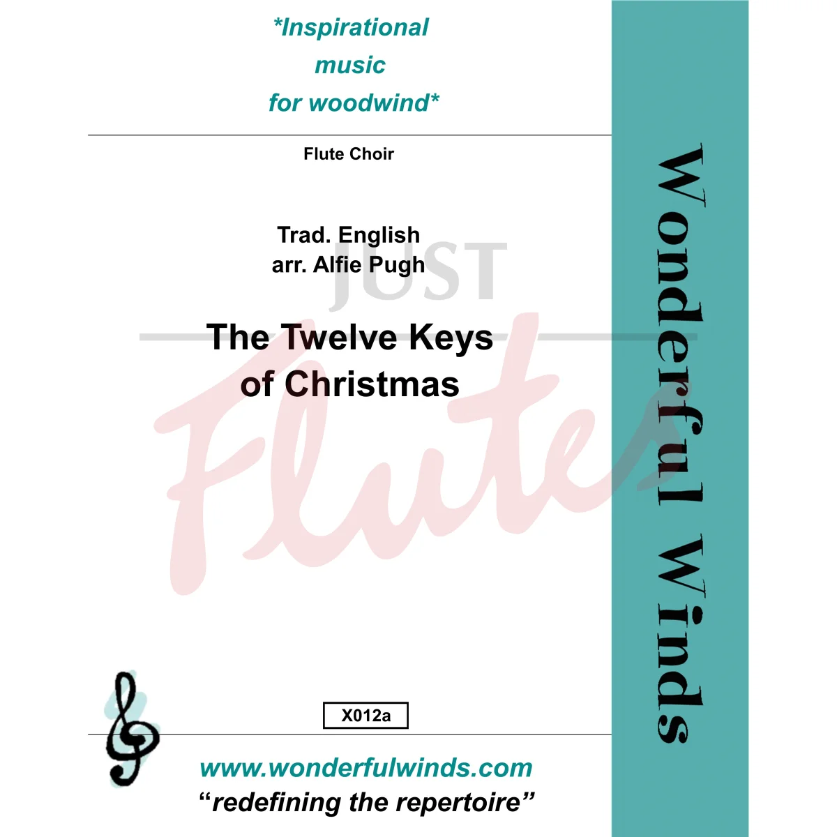 The Twelve Keys of Christmas for Flute Choir