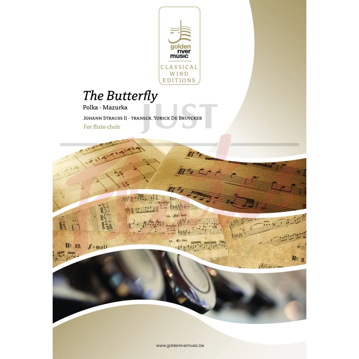 The Butterfly for Flute Choir