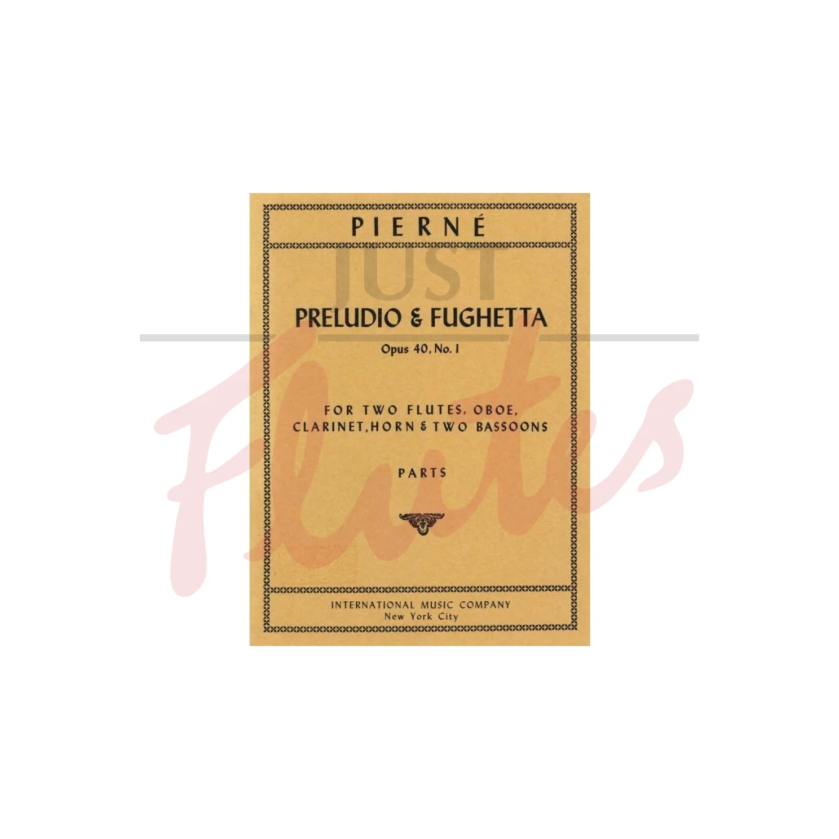 Preludio and Fughetta for Two Flutes, Oboe, Clarinet, Horn and Two Bassoons