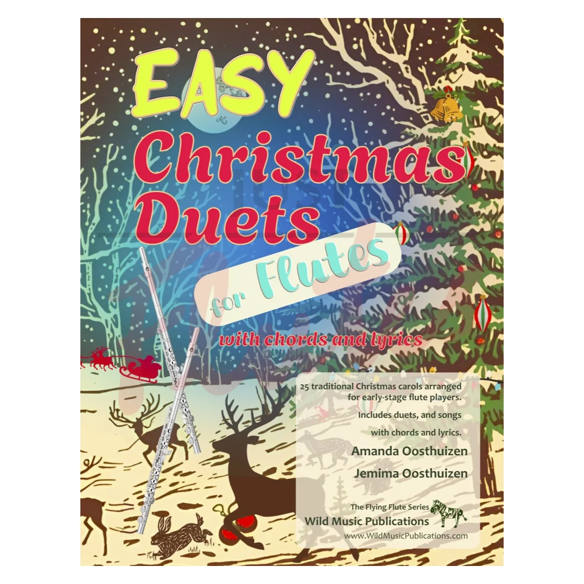 Easy Christmas Duets for Two Flutes