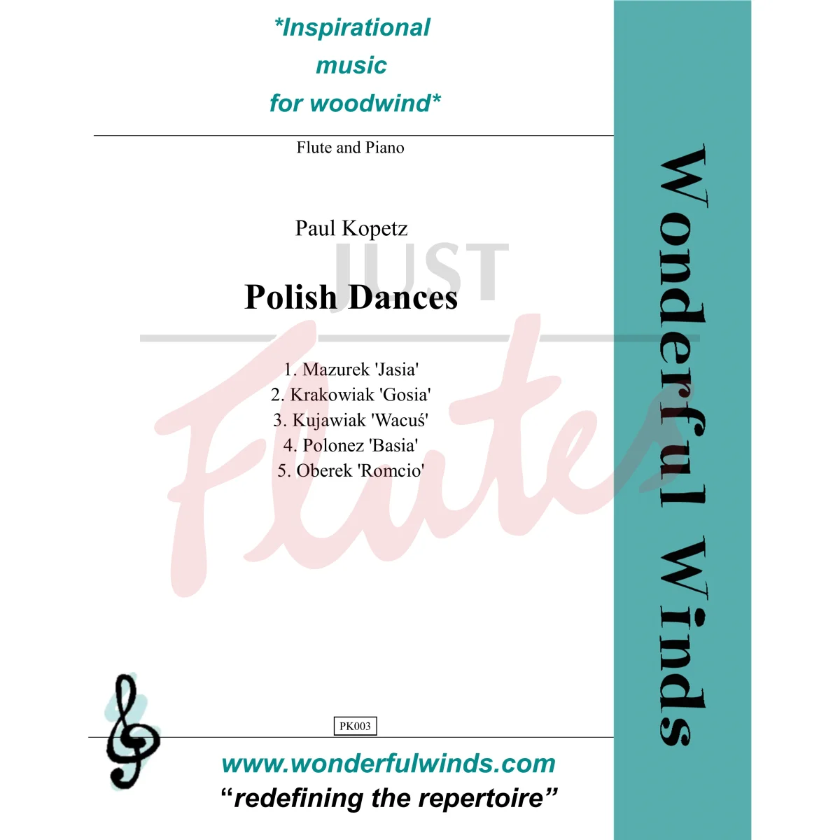 Polish Dances for Flute and Piano