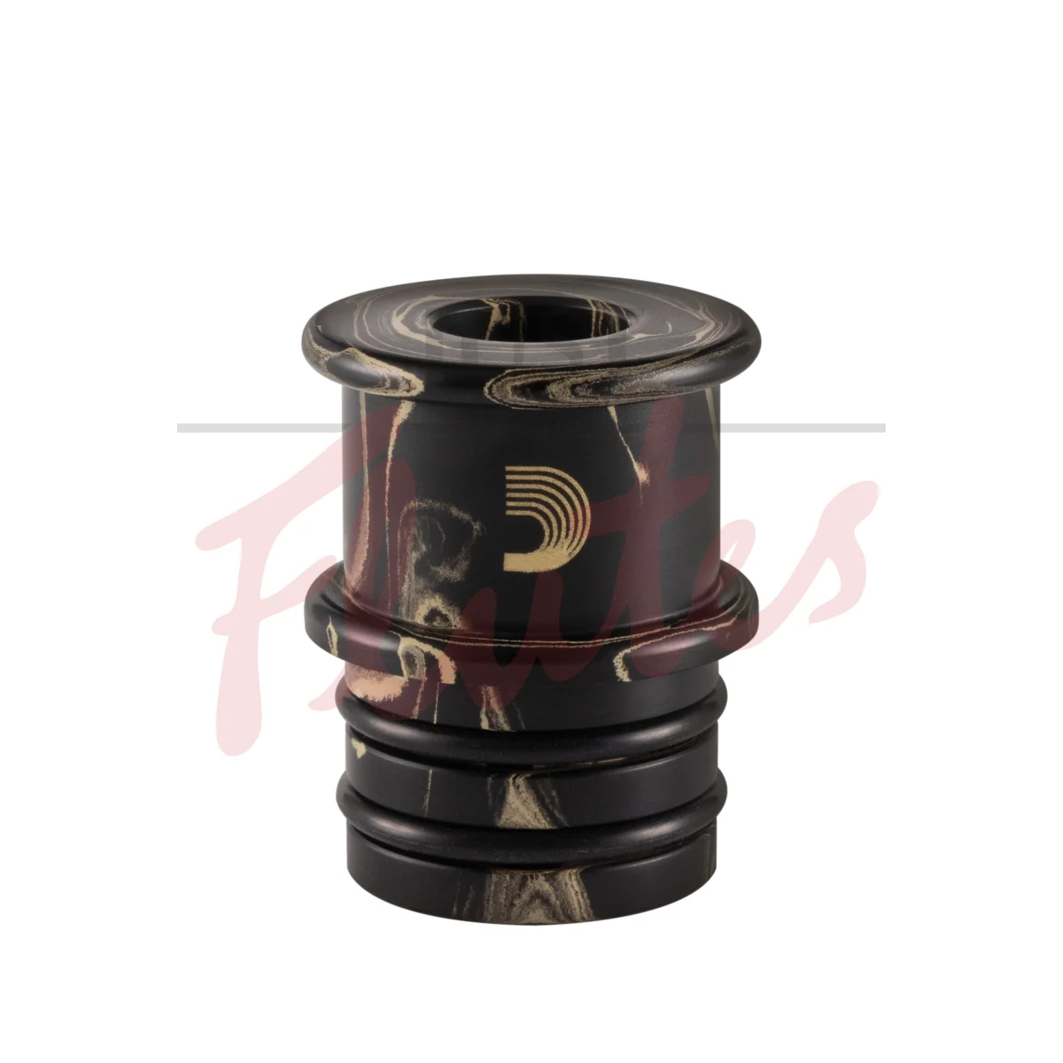 D'Addario DWPLUG-ASX-MB Alto Saxophone End Plug, Marbled