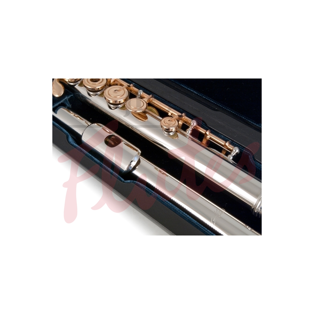 Altus 1707PG (PS) Flute with Platinum Plating and Rose Goldplated Keys