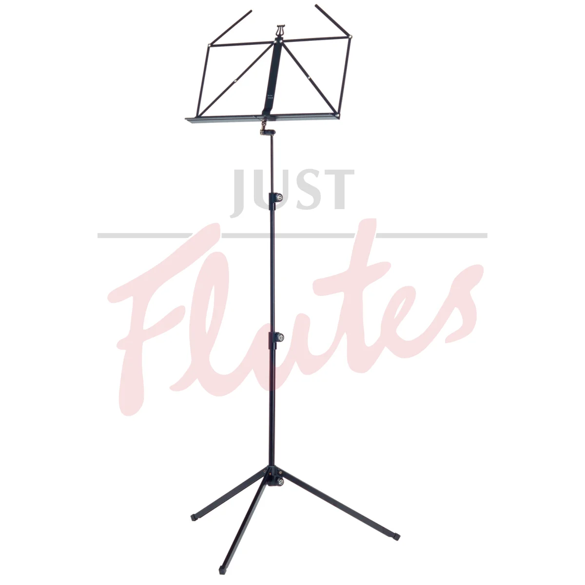 K&M 100/1 Folding Music Stand, Black