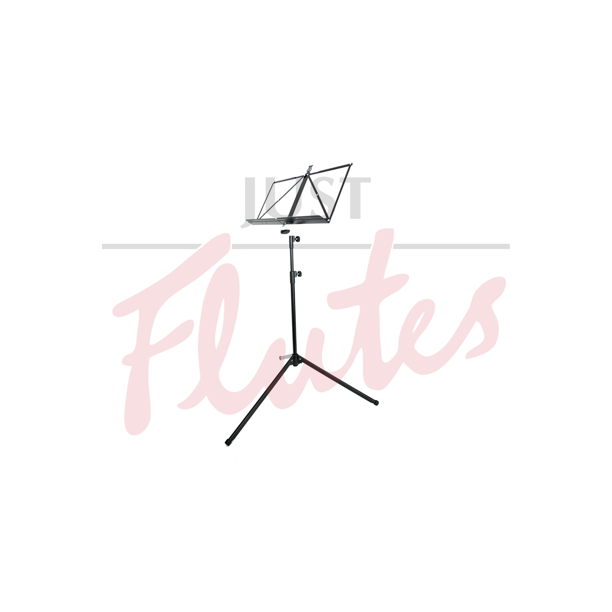K&M 100/1 Folding Music Stand, Black