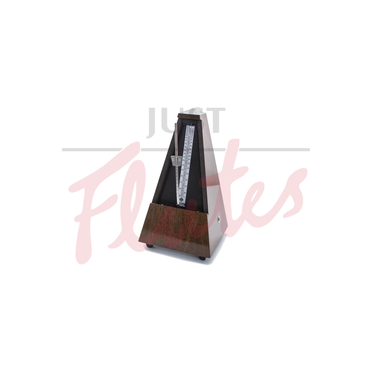 Wittner 803 Pyramid Metronome, Wood, Highly Polished Walnut Finish