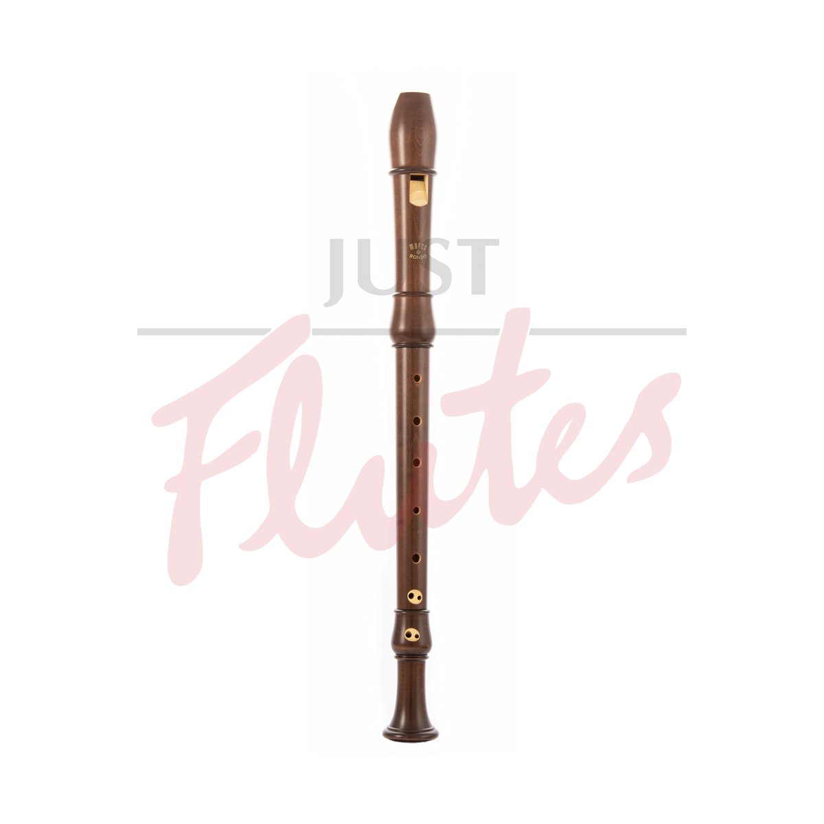 Moeck 2302 Flauto Rondo Unstained Pearwood Treble Recorder