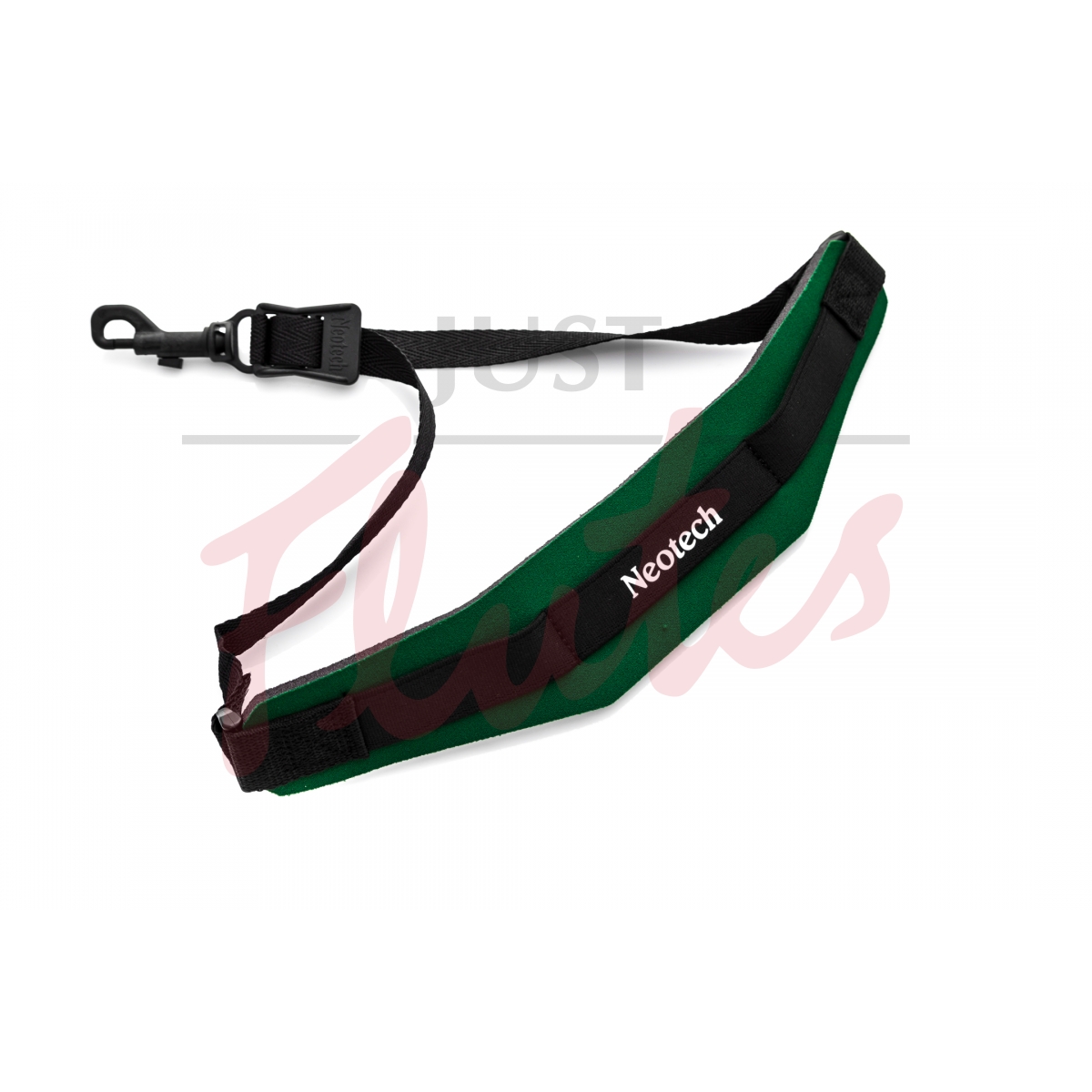 Neotech 1919162 Saxophone Soft Sax Strap, Snap Hook, Green