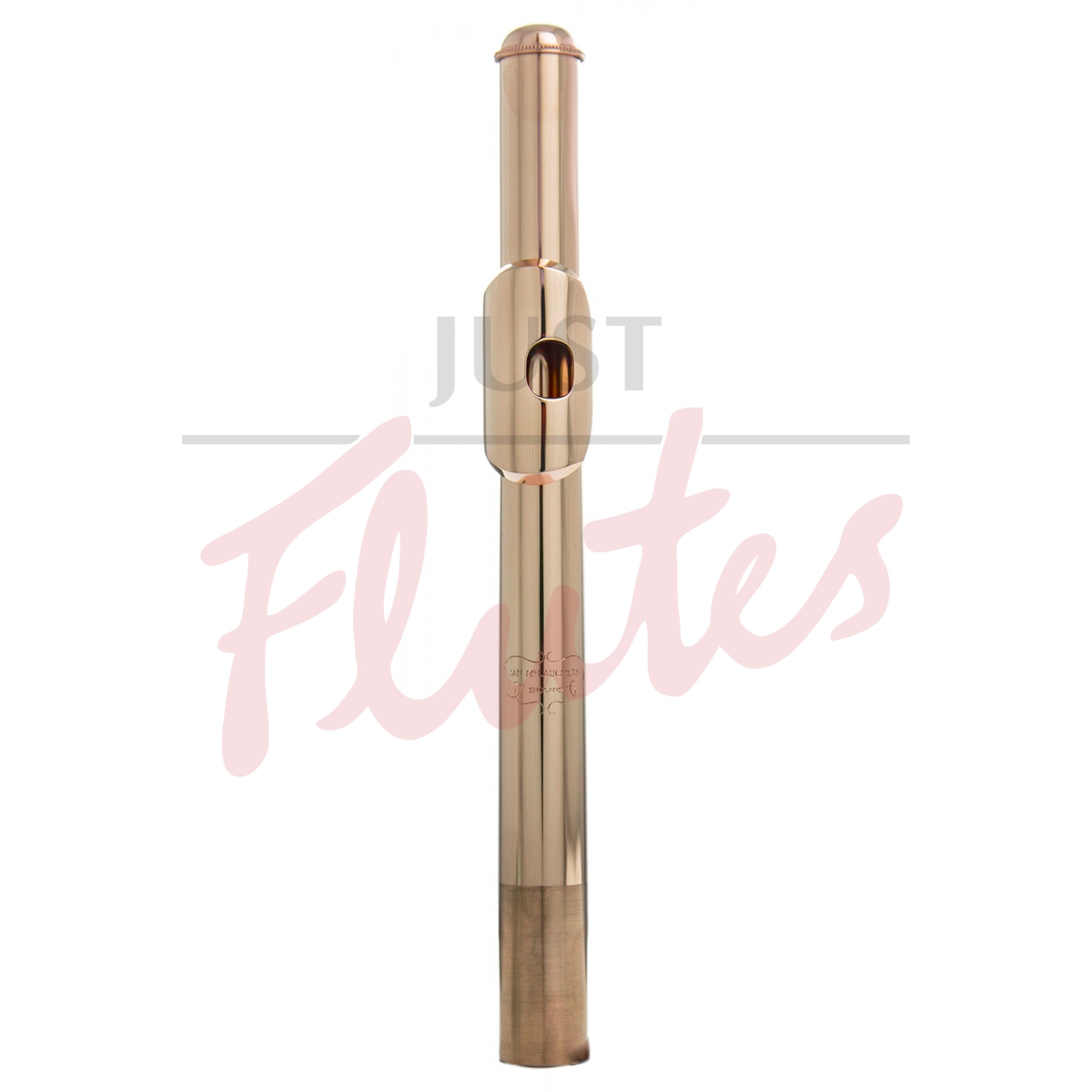Ian McLauchlan 14k Rose Flute Headjoint, Cut #1