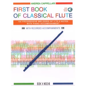 First Book of Classical Flute with Piano Accompaniment (includes Online Audio)