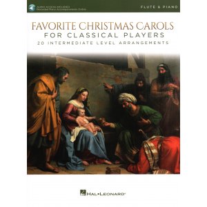 Favourite Christmas Carols for Classical Players for Flute and Piano (includes Online Audio)