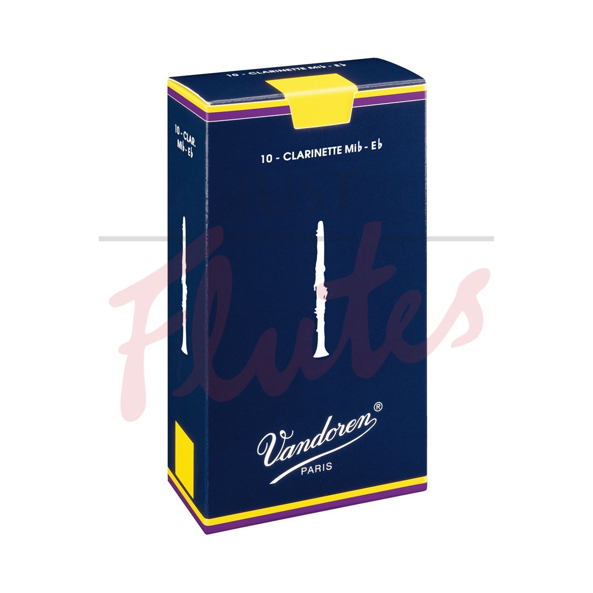 Vandoren CR114 Traditional Eb Clarinet Reeds Strength 4, 10-pack