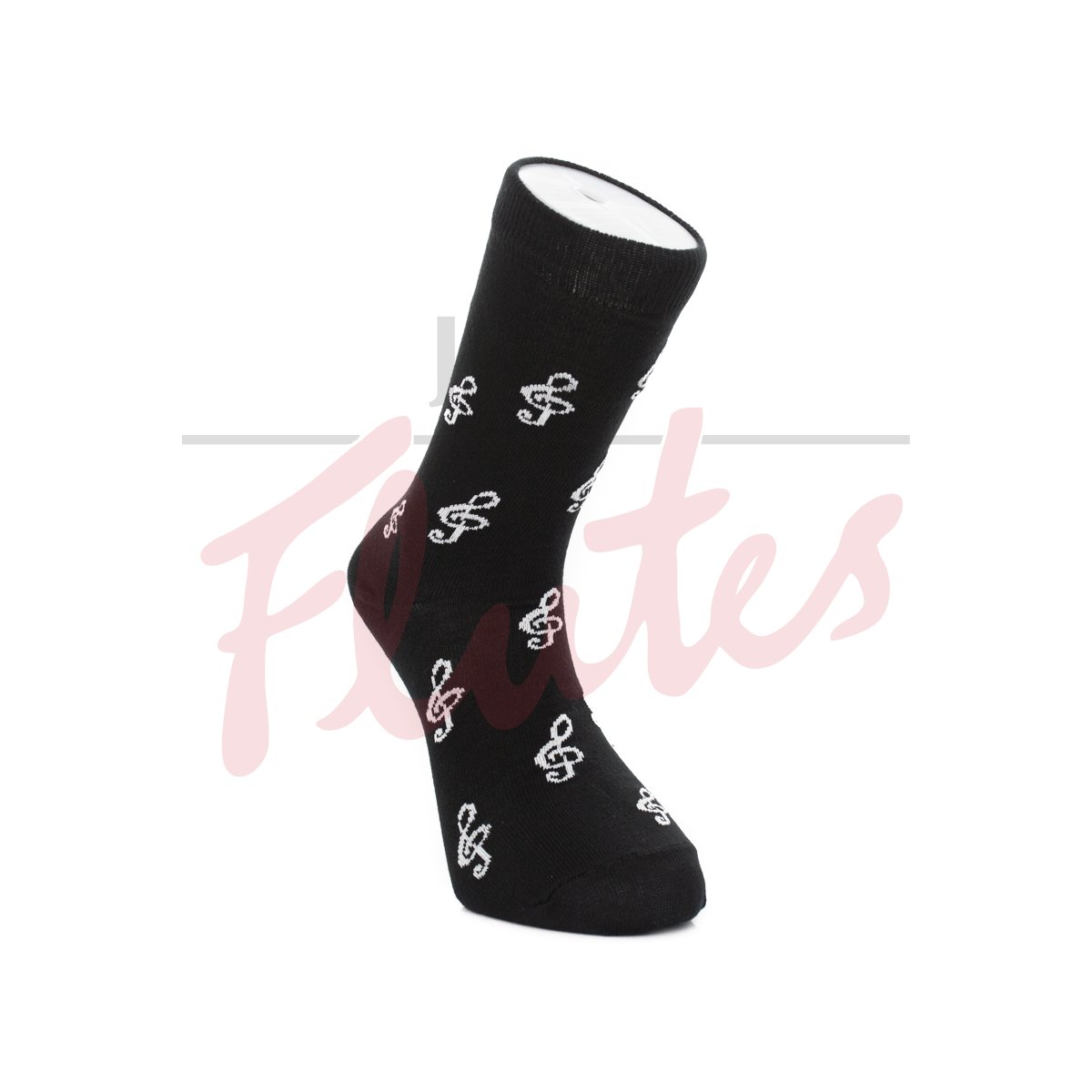 Music Socks - Treble Clef Design (Size 6-11)