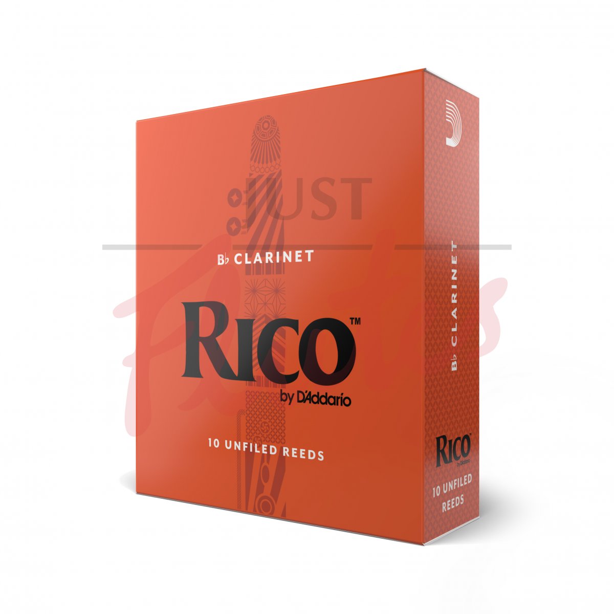Rico by D'Addario RCA1020 Clarinet Reeds, 10-pack - Strength 2