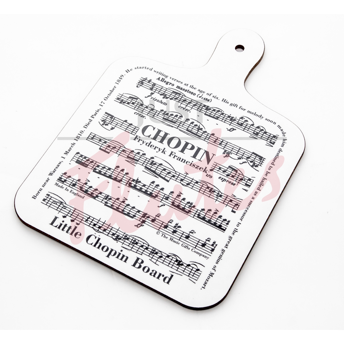 "Little Chopin Bored" Chopping Board