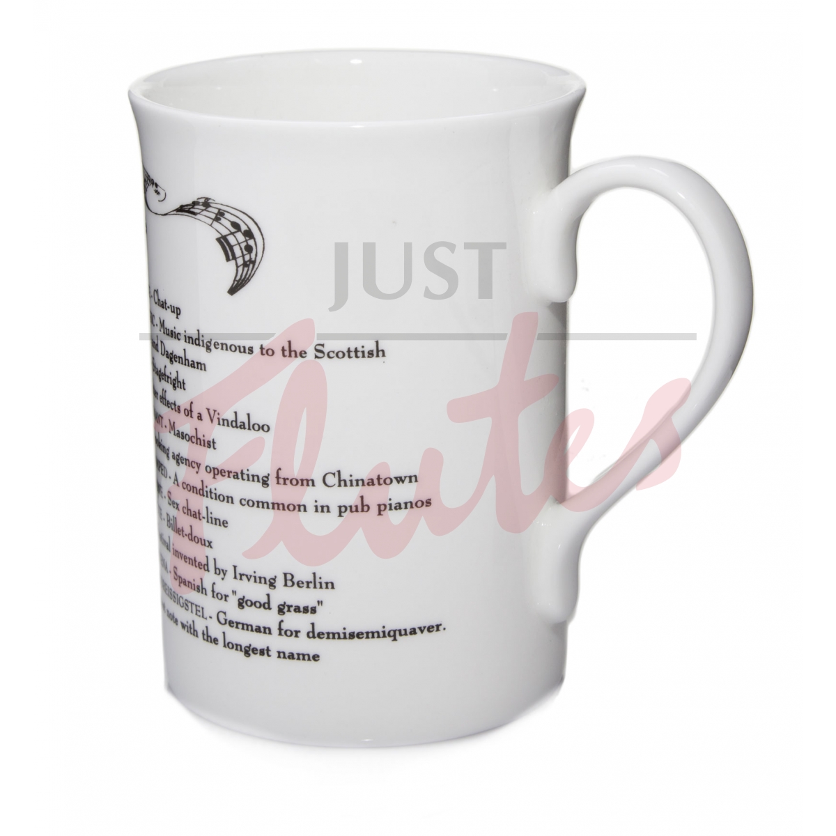 Bone China Mug - ABC of Musical Definitions