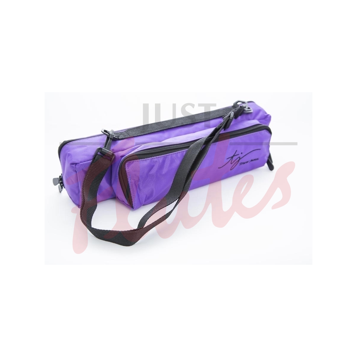 Trevor James 3509PU Flute and Piccolo Piggyback Shoulder Bag Case Cover, Purple
