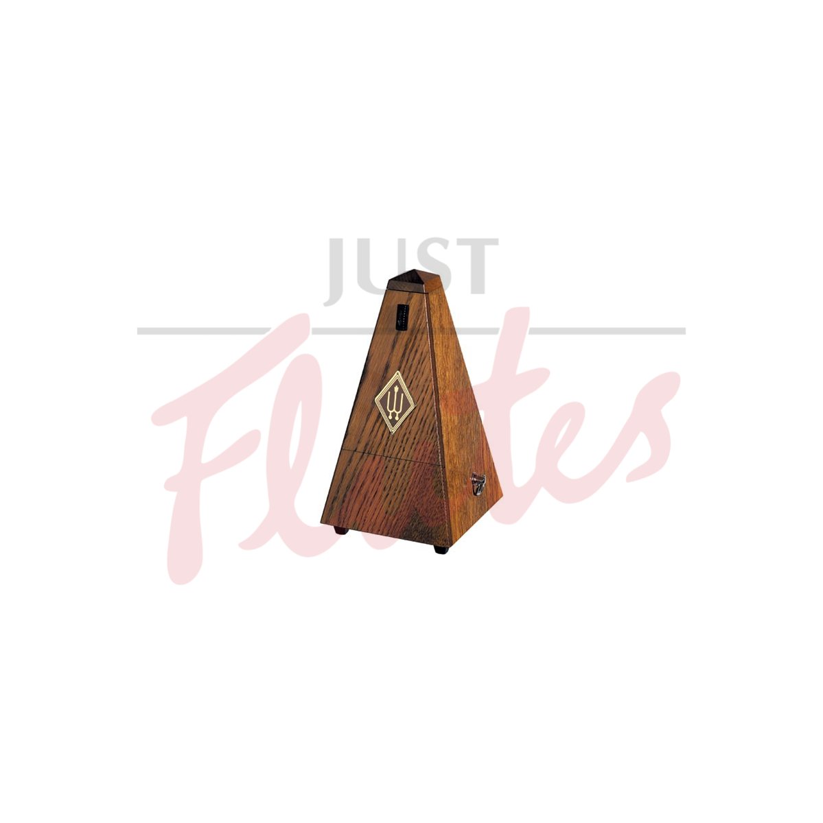 Wittner 808 Pyramid Metronome, Wood, Matt Silk Oak Finish