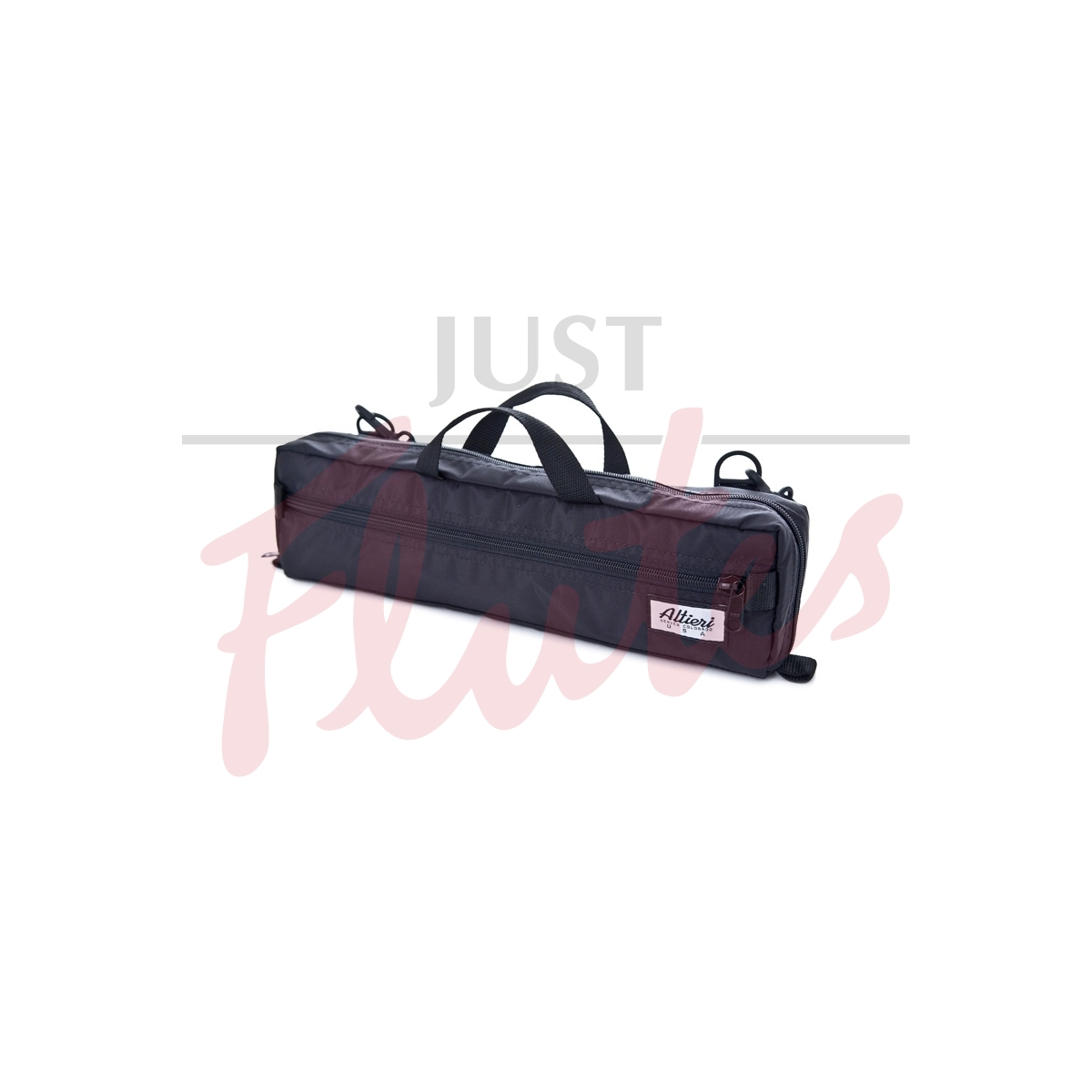 Altieri FLCC-CF-BK C-foot Flute Case Cover, Black