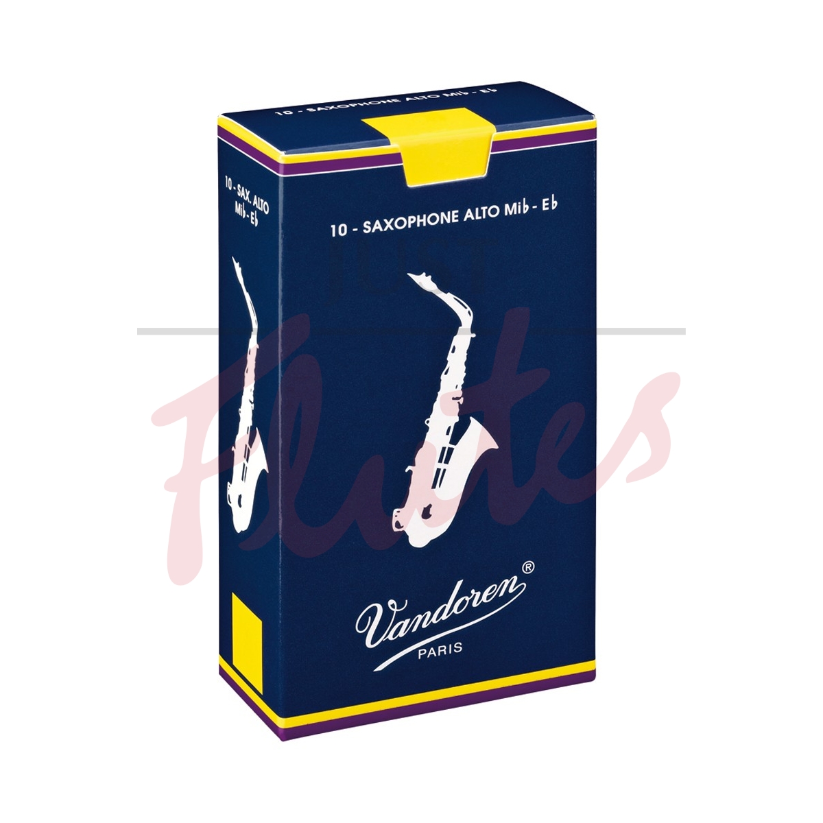 Vandoren SR212 Traditional Alto Saxophone Reeds Strength 2, 10-pack