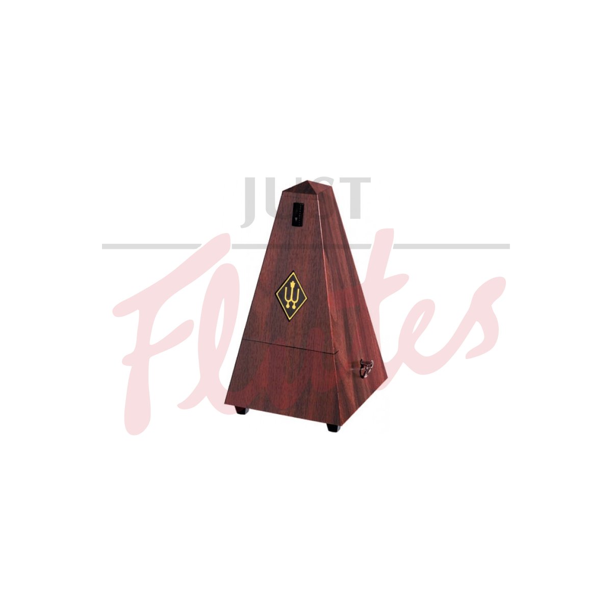 Wittner 845111 Plastic Pyramid Metronome, Mahogany Finish