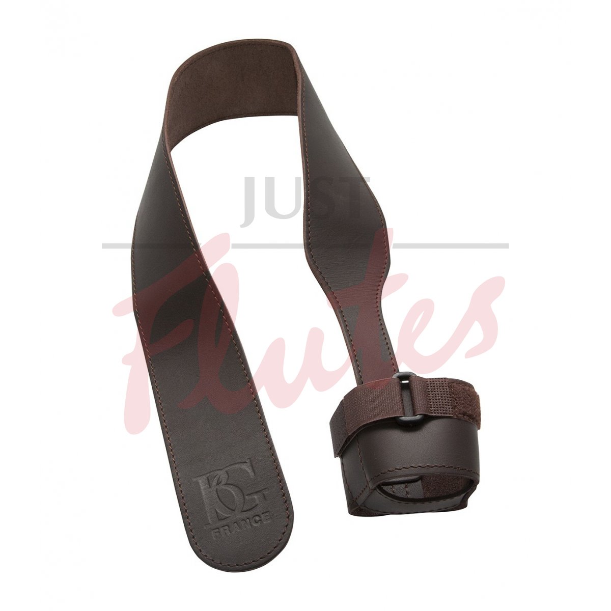 BG B06 Bassoon Leather Seat Strap with Adjustable Cap