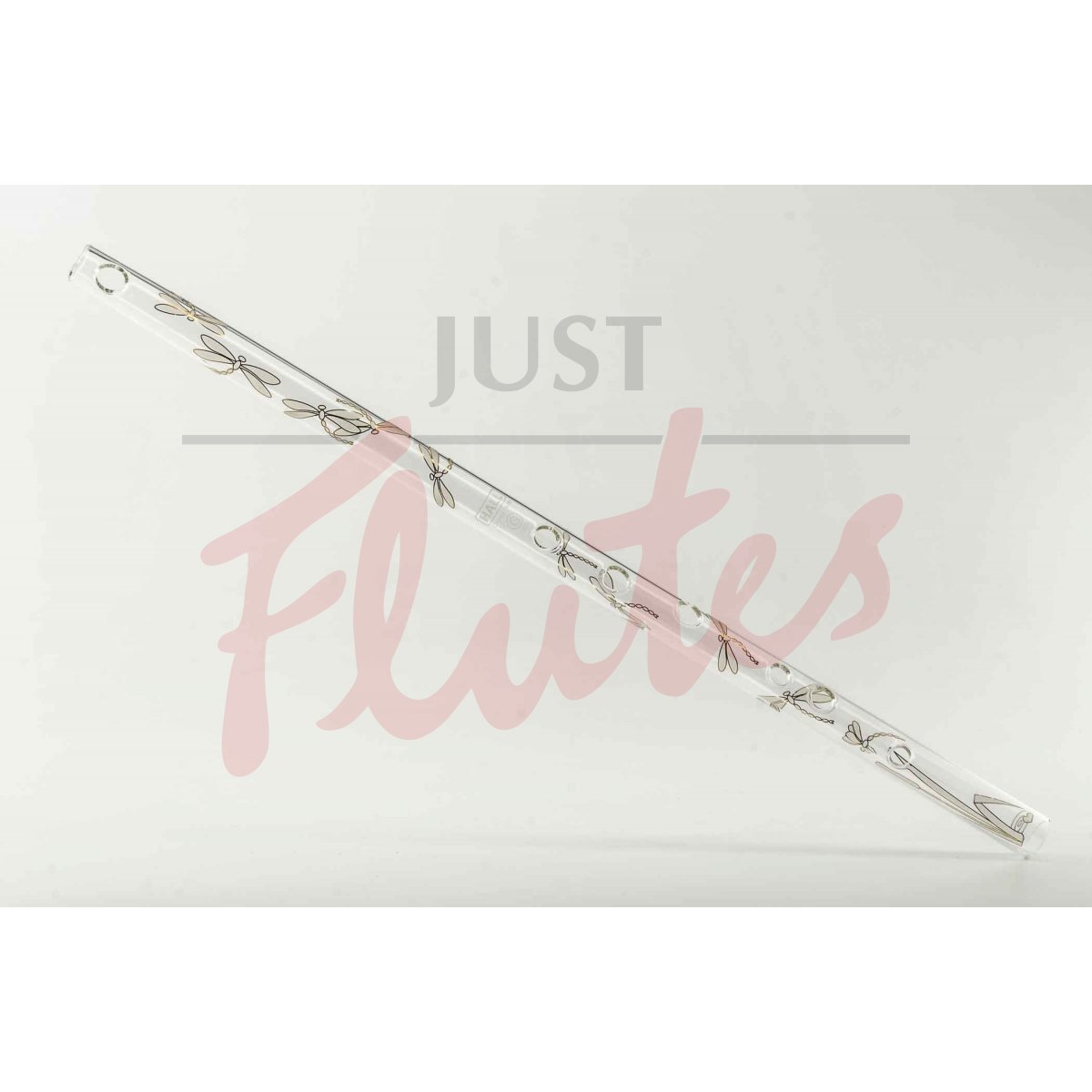 Hall 21703 Crystal Flute in G, Offset, Dragonfly