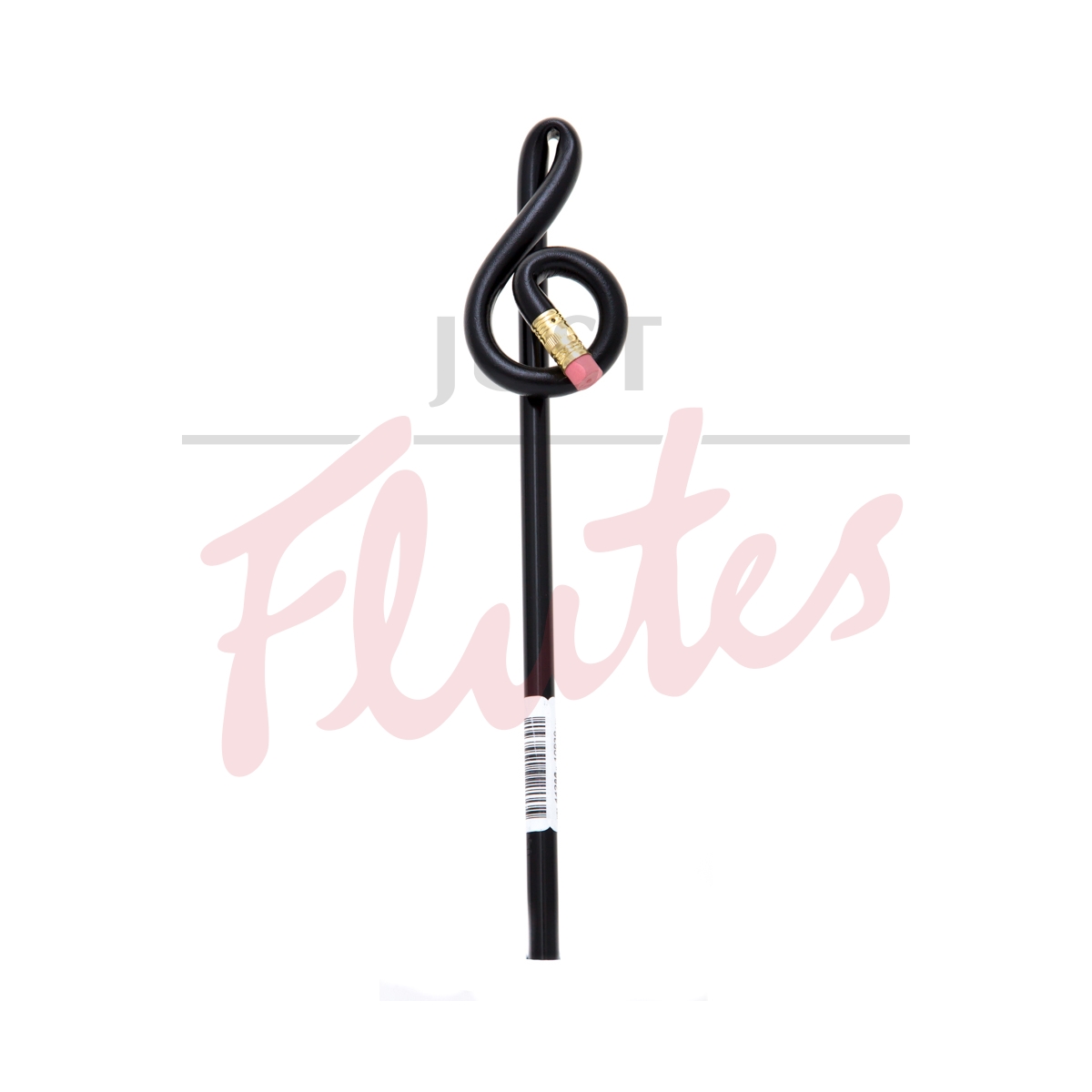 Bentcil Treble Clef Shaped Pencil, Black